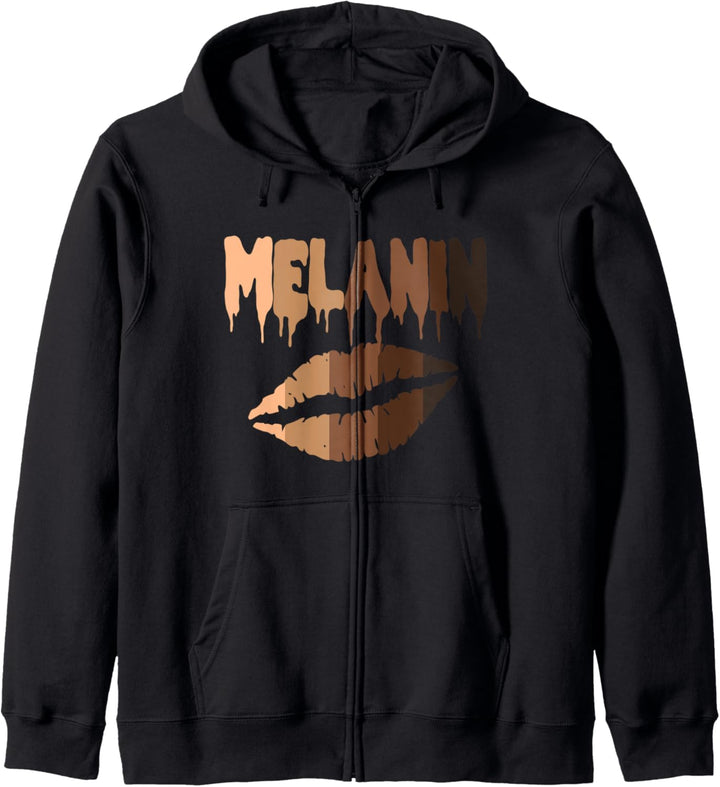 Oheneba: Melanin Shirt For Women Black Girl Magic Queen Kapuzenjacke