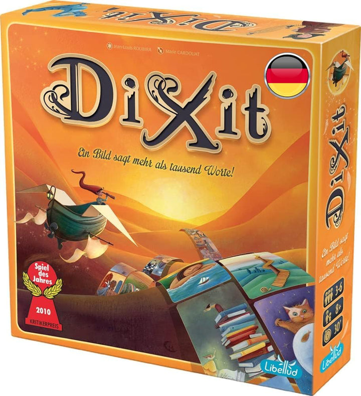 Asmodee, Dixit, DE-Version, Grundspiel, EIN Bild SAGT mehr als tausend Worte, Kreatives Familienspie