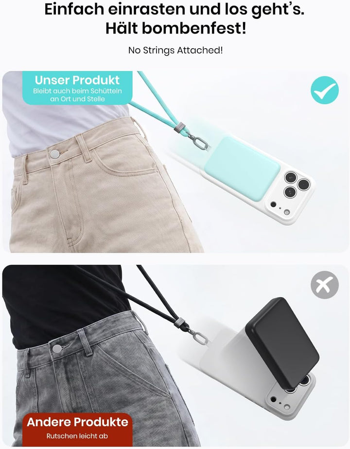 A ADDTOP Power Bank, 10000mAh Magnetische Powerbank, 20W PD Schnellladegerät, Kabelloses Magnetladeg