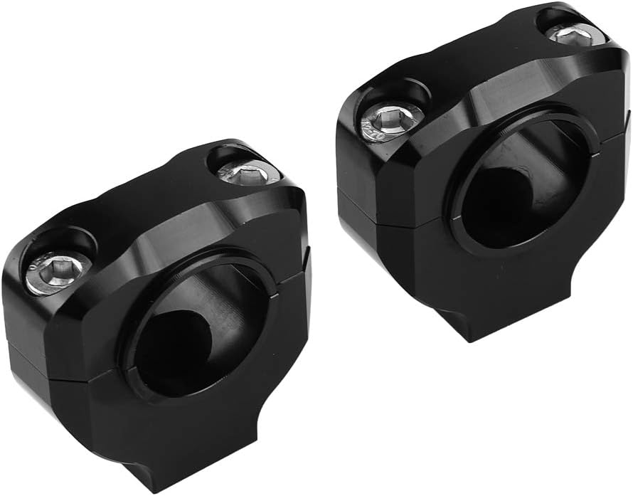 Lenkererhöhung, Aluminiumlegierung Universal Motorrad Lenkerhalterung Klemmheber Bar Riser 28mm