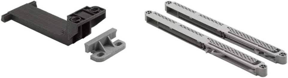 HETTICH 9079731 Slide Top Line Schiebetür Türdämpfer (Schiebetürbeschlag) Silent System Tragkraft 20