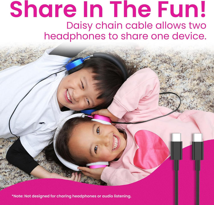Puro Sound Labs PuroQuiet Plus Lautstärkebegrenzte On-Ear Active Noise Cancelling Bluetooth Kopfhöre