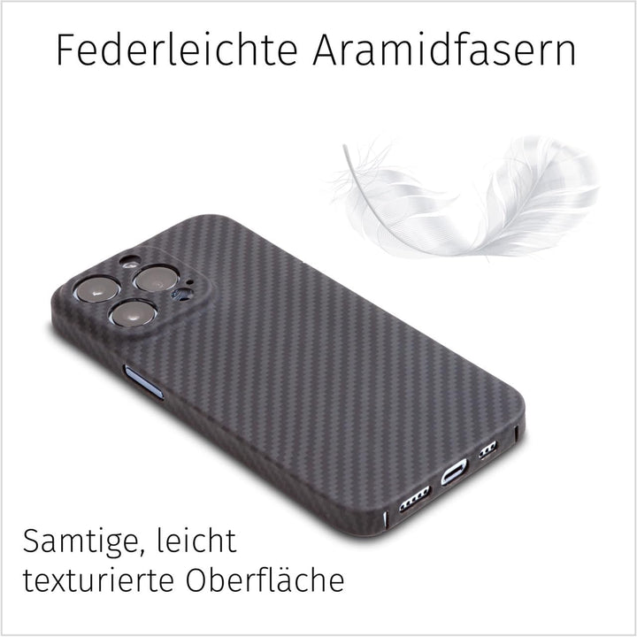 FILONO iPhone 13 Pro Aramid Hülle ultradünn iPhone 13 Pro ARAMID Case, iPhone 13 Pro ARAMID Case