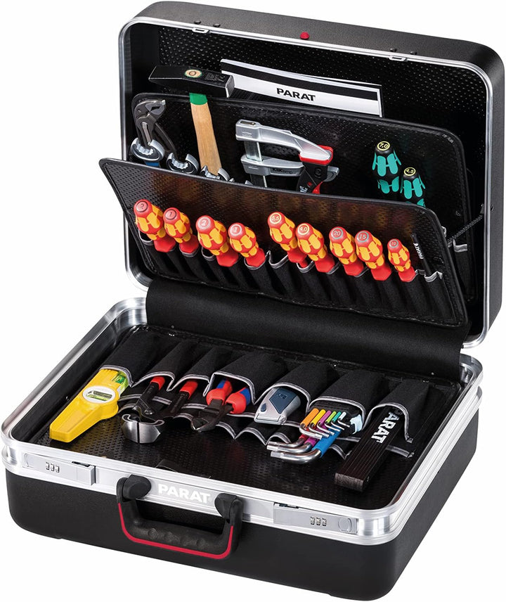 Parat Werkzeugkoffer CLASSIC KingSize Safe (Grösse XL/Werkzeugtasche ohne Inhalt, schwarz) 489050171