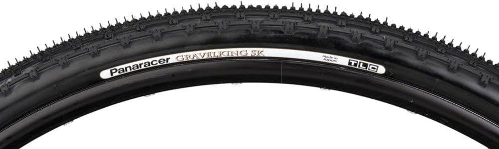 panaracer GravelKing Knobby und Color Tread Aramid Faltreifen 700 x 50C Schwarz, 700 x 50C Schwarz