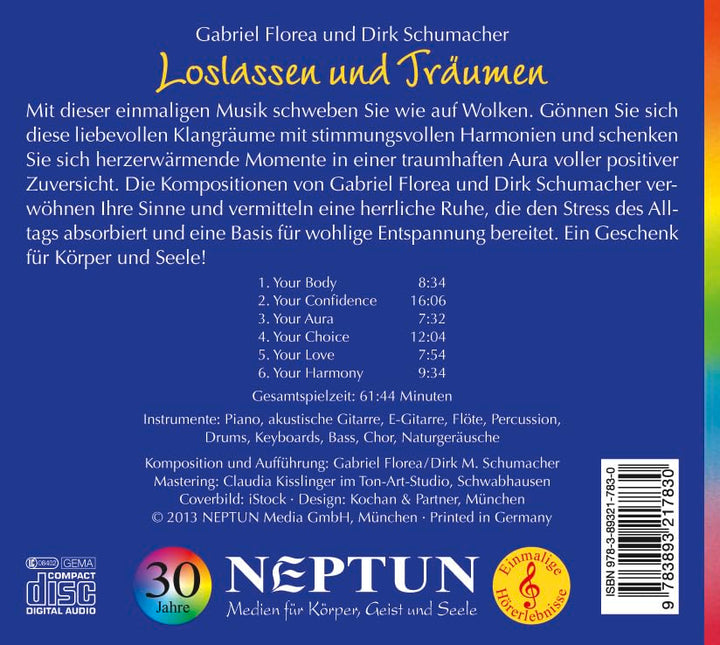Loslassen und Träumen, Audio-CD