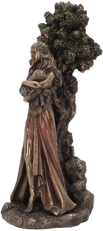 Nemesis Now Figur Danu, Mutter der Götter, 29,5 cm, bronzefarben