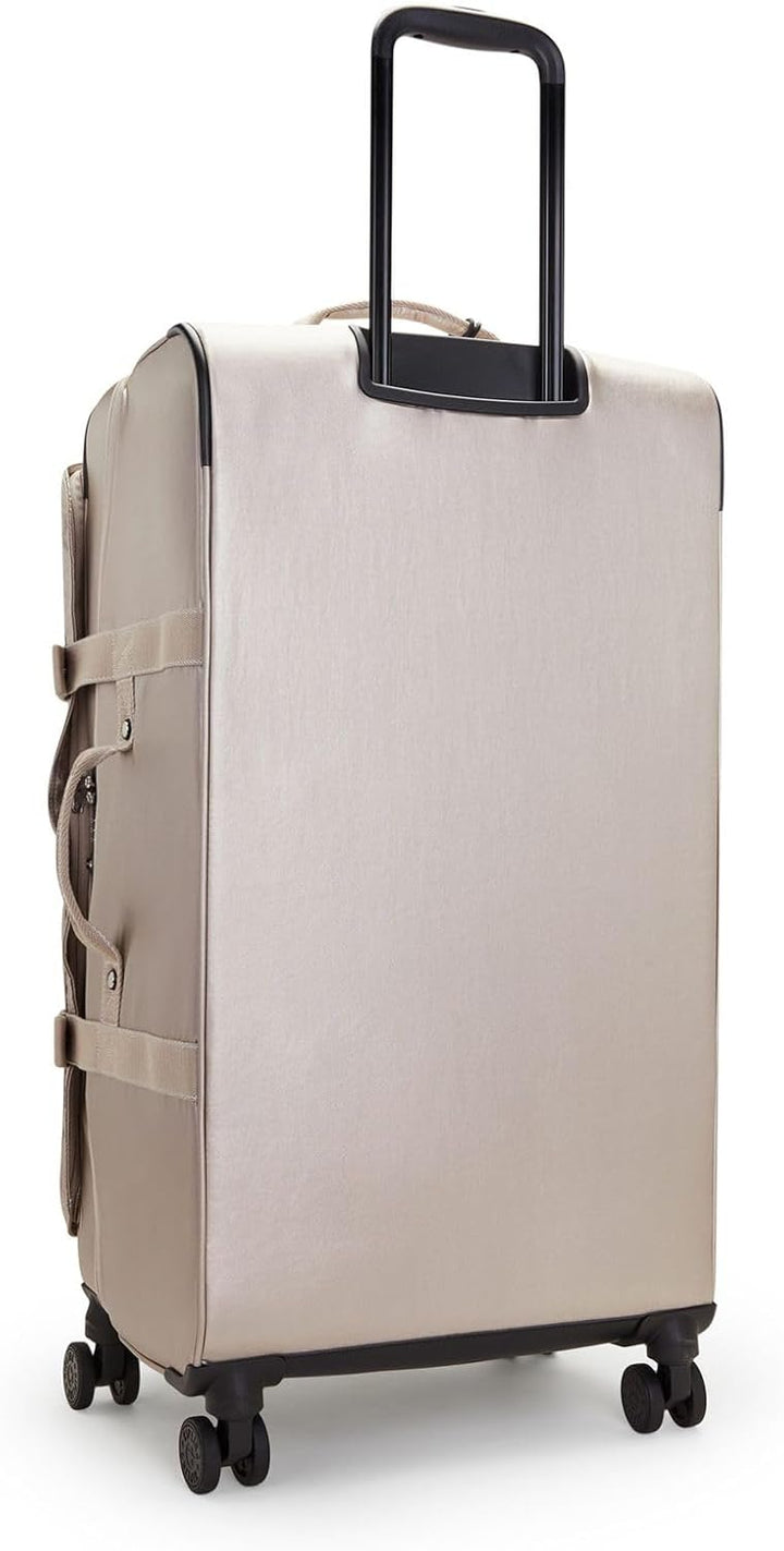 Kipling Spontaneous LRollen-Koffer 360° mit Elastische Träger Metallic Glow, Metallic Glow
