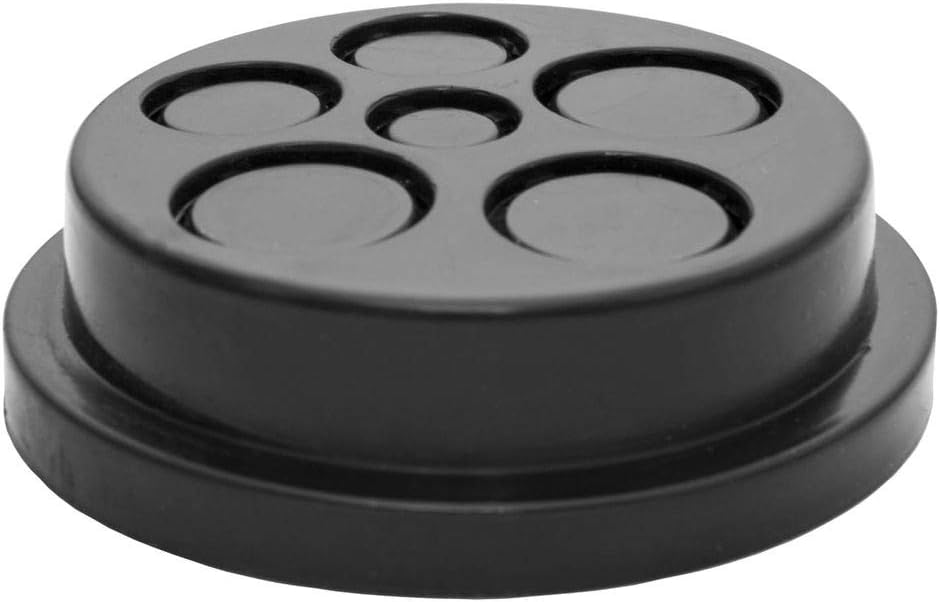 PremiumX Mastkappe mit Kabeldurchführung Aluminium für SAT Dachsparrenhalter Wandhalter Mast Durchme