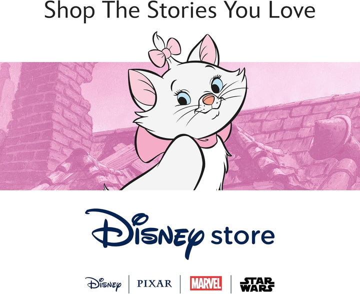 Disney Store Offizielles mittelgrosses Kuscheltier von Marie für Kinder, Aristocats, 32 cm Klassisch