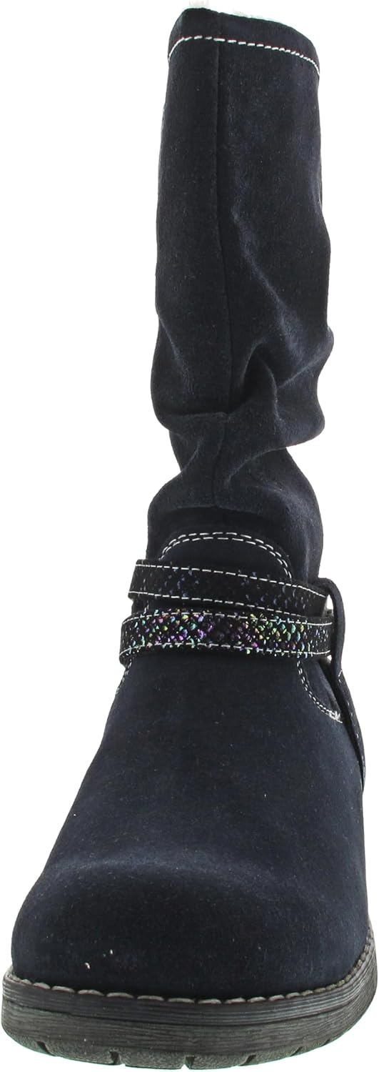 Lurchi Lia Black Suede Nappa schwarz 33 EU Atlantic Multi, 33 EU Atlantic Multi
