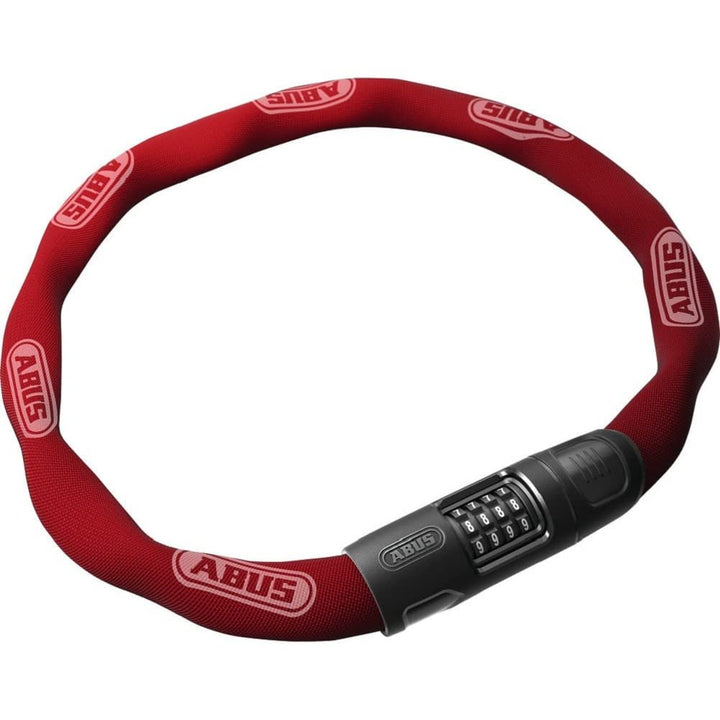 ABUS Kettenschloss 8808C - stabiles Zahlenschloss aus speziell gehärtetem Stahl - gut lesbare Zahlen