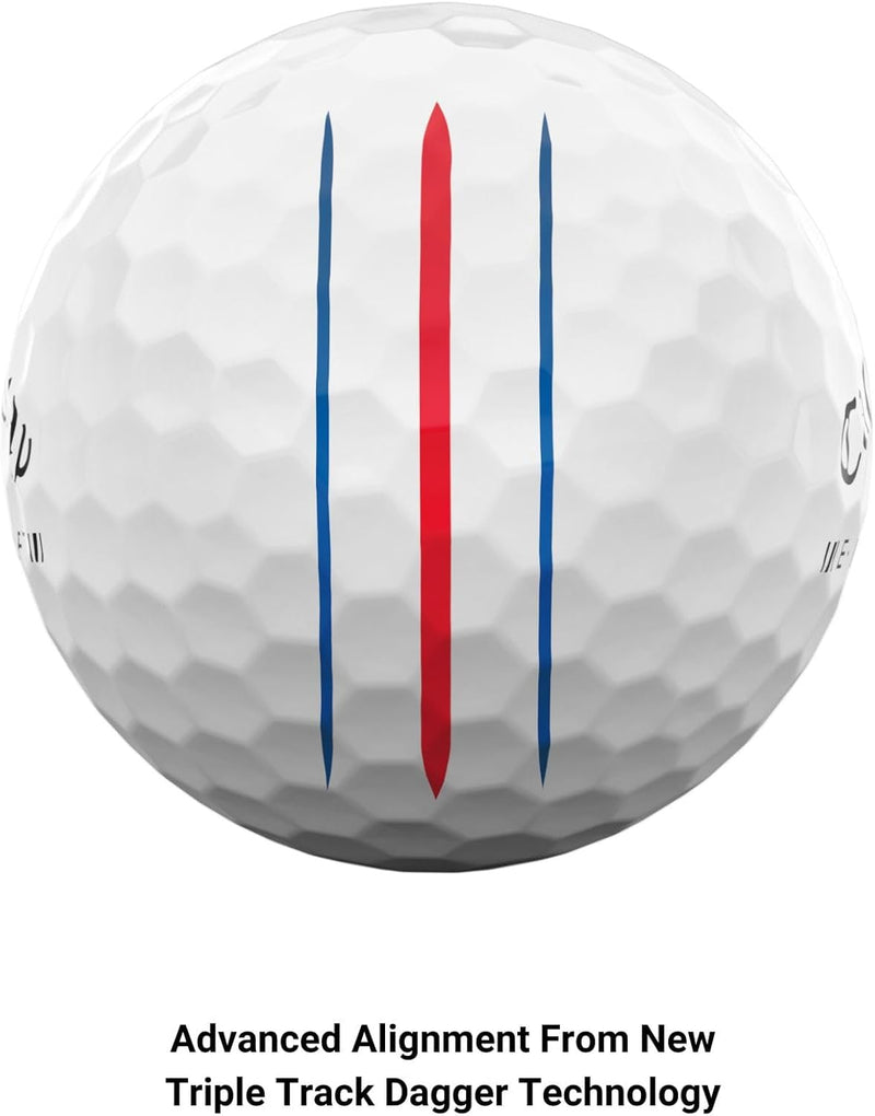 Callaway ERC Soft Golfbälle 2023 Dreispurig, Dreispurig