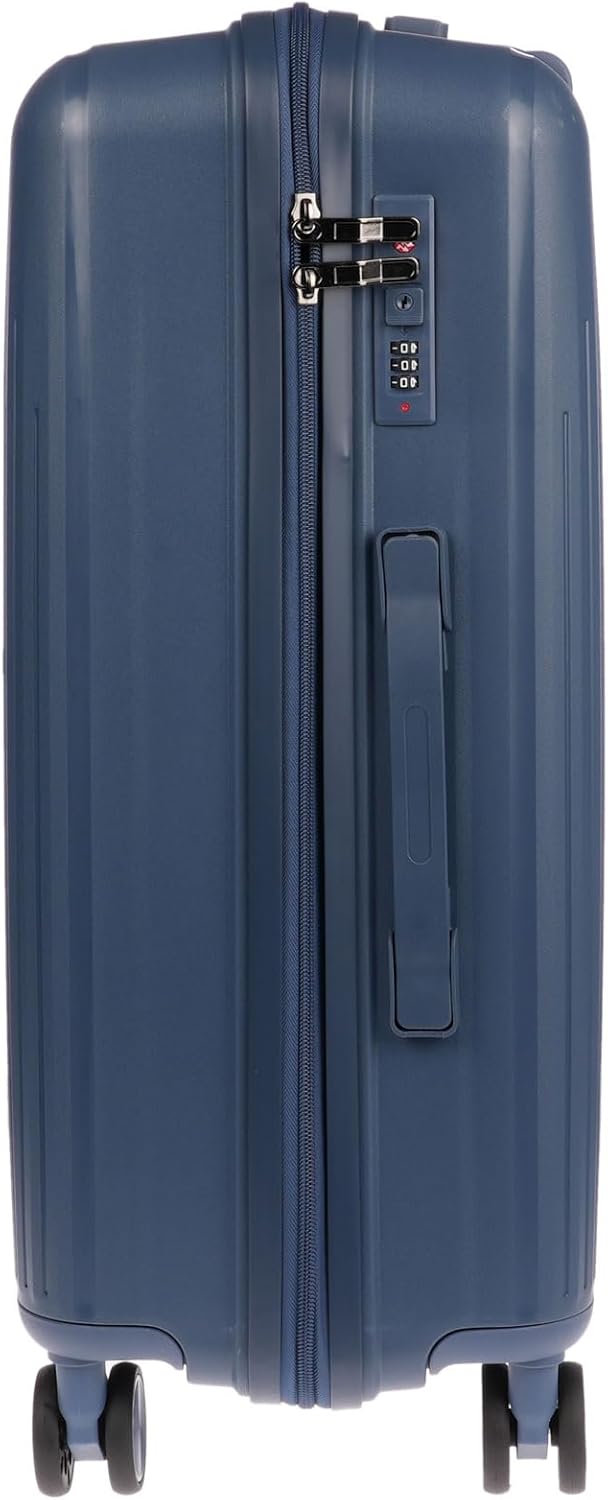 Christian Wippermann Koffer L 80L - Robuster ABS Hartschalenkoffer Grösse L 44x66x28 cm - Leicht mit