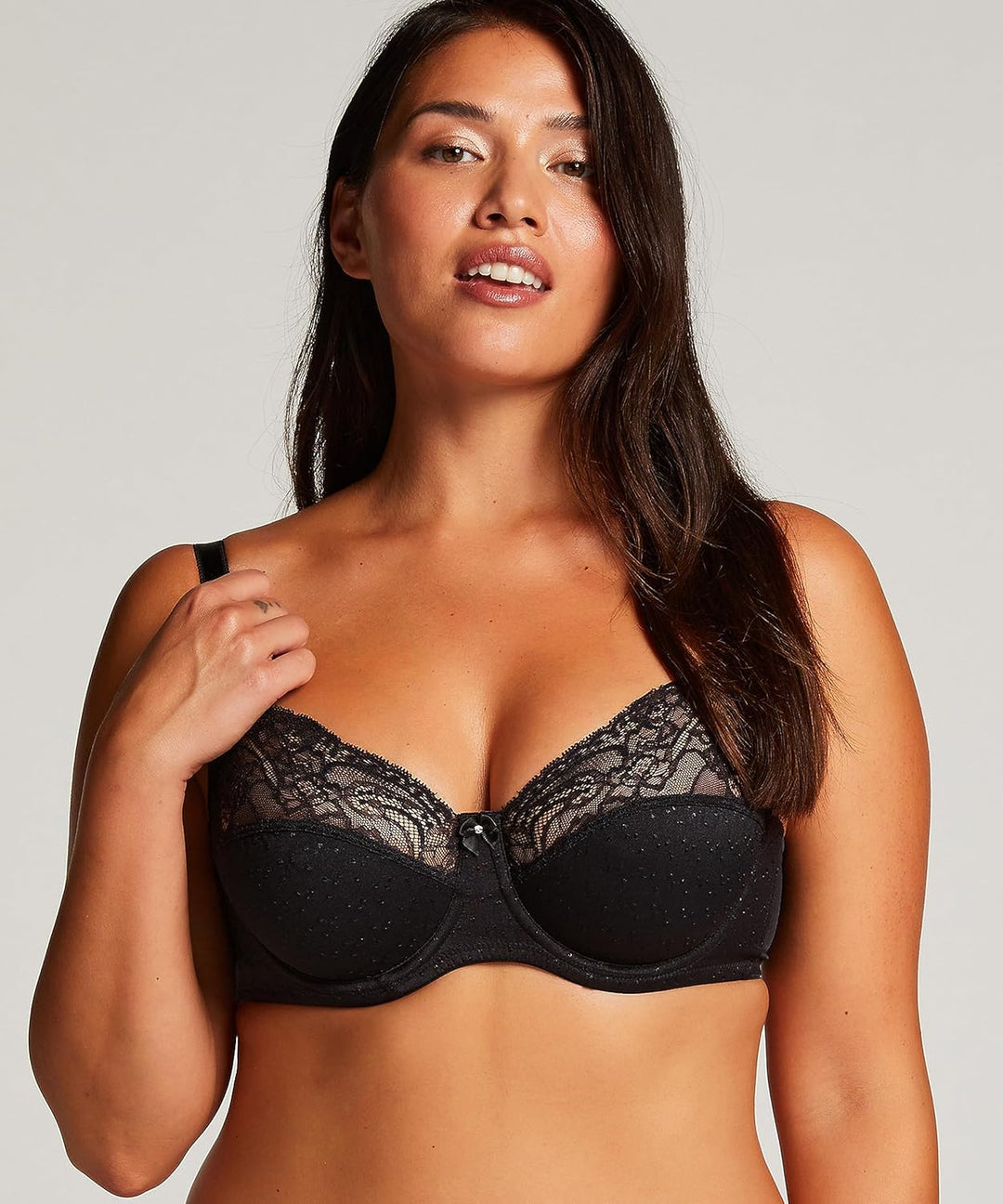 Hunkemöller Unwattierter Bügel-BH Sophie 75B Schwarz, 75B Schwarz