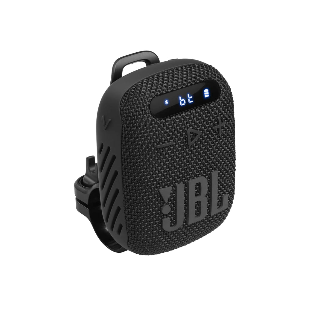 JBL Wind 3 FM Bluetooth-Lenkerlautsprecher, Schwarz Wind 3 Schwarz, Wind 3 Schwarz