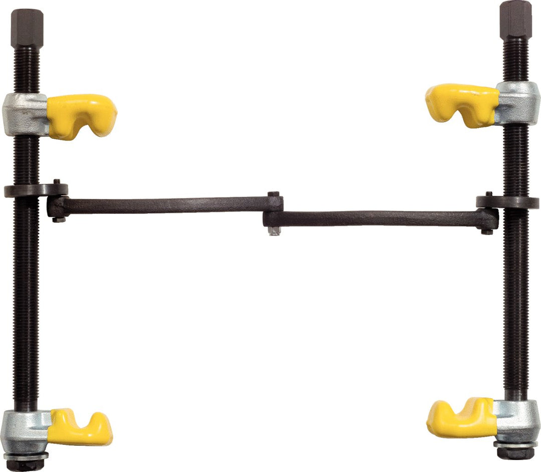 KS Tools 670.0031 Federspanner mit Sicherheitsbügel, kunststoffbeschichteten Haken, 240mm