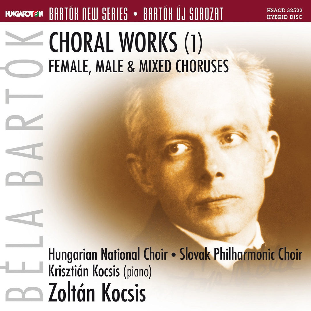 Bartok:Choral Works 1, Audio-CD