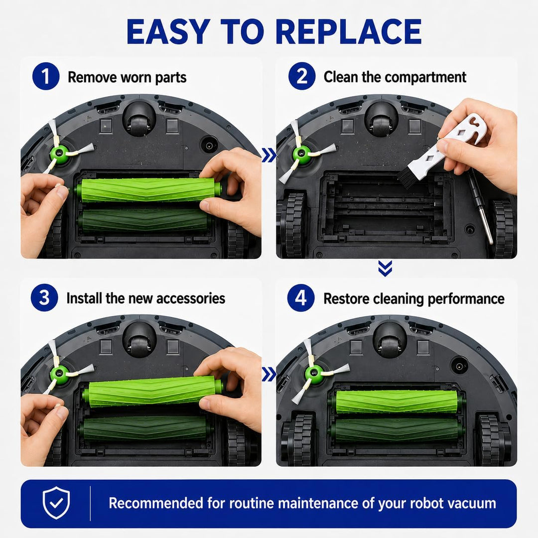 Ersatzteile für iRobot E, I &amp; J Serie, Zubehör für Roomba i8 i7 i6, Combo i5, i4, i3, i2, i1, j8, j6