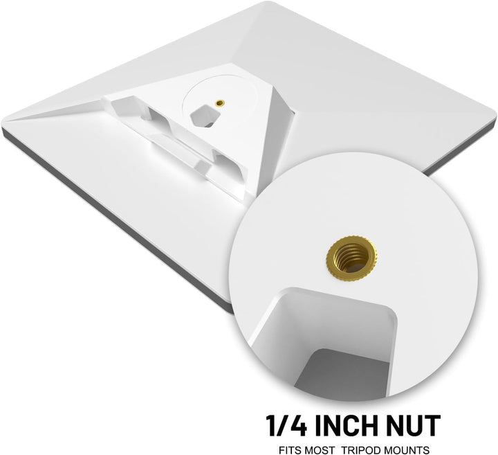 daboot Starlink Mini-Halterungsadapter mit 6,35 mm (1/4 Zoll) 20 Gewinde aus Kunststoff, kompatibel