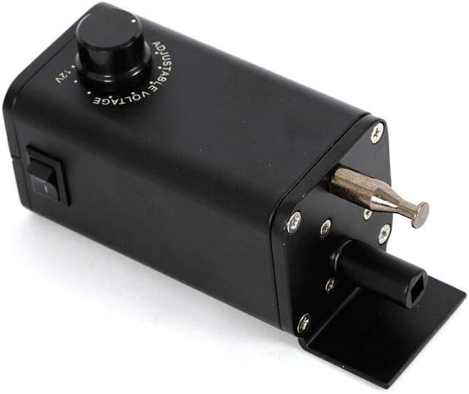 GrillMotor, 15W DC 3-12V BBQ Rotator Grillmotor Schwarz Grillspiess Drehspiess Rotisserie Getriebemo