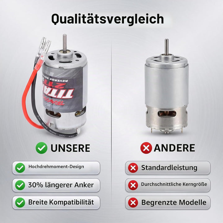 Professionelles 21T 550 Motor RC Ersatzzubehör Geeignet für TRAXXAS 1/10 RC Car