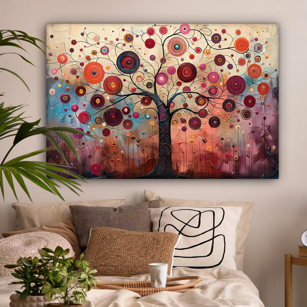 MuchoWow© Leinwandbild Gross 120x80 cm XXL Dekoration Wohnzimmer Bilder Pictures Wall Decoration Liv