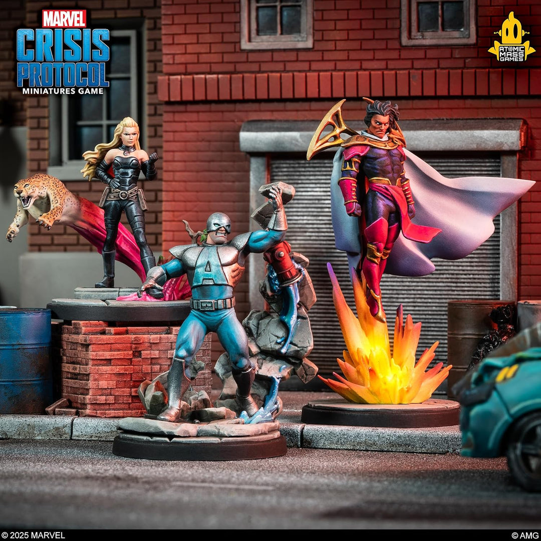 Atomic Mass Games, Marvel: Crisis Protocol – Avalanche, Exodus &amp; Lady Mastermind, Character-Expansio