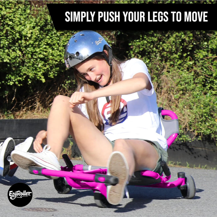 EzyRoller Drifter Pro X Trike für Jugendliche und Kinder ab 10 Jahre und Erwachsene Dreirad Drifttri