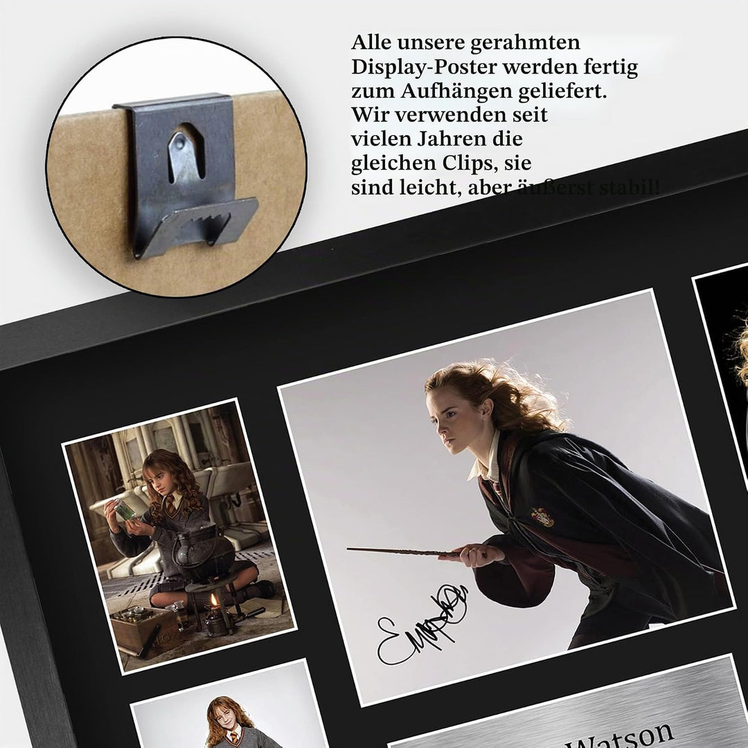 HWC Trading FR A3 Emma Watson Harry Potter Hermione Granger Geschenke Gedruckt, Signiert Autogramm B