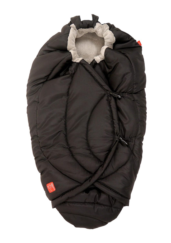 Kaiser 65356225 Einschlagdecke CooCoon, black/light grey, schwarz Black/Light Grey 1 Stück (1er Pack