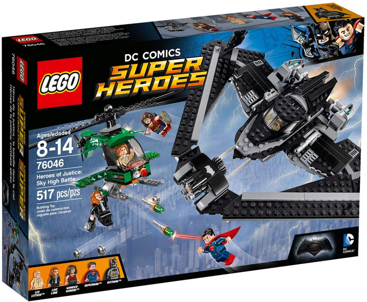 LEGO DC Super Heroes 76046 - Helden der Gerechtigkeit: Duell in der Luft