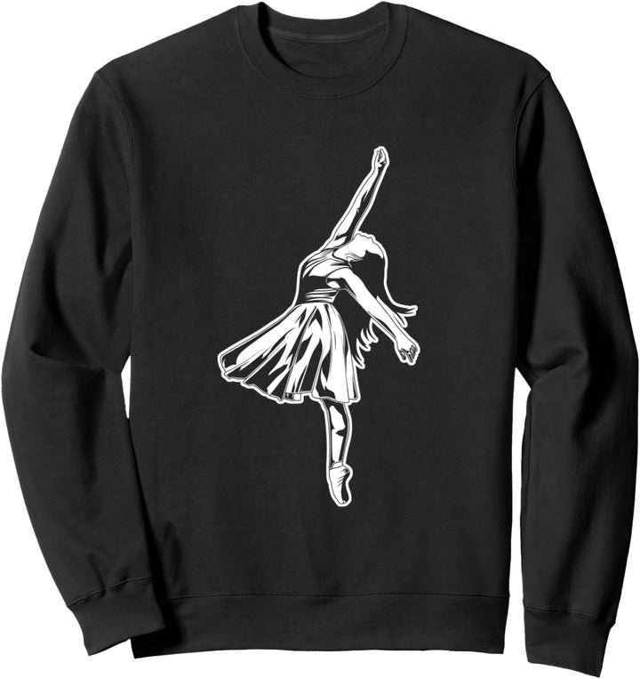 Balletttänzerin Ballerina Tänzerin Tanzen Ballett Sweatshirt