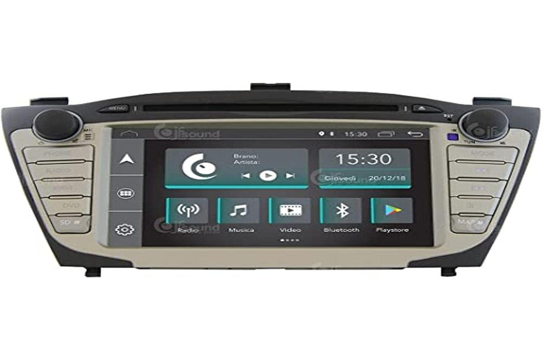 Costum fit Autoradio für Hyundai IX35 Android GPS Bluetooth WiFi Dab USB Full HD Touchscreen Display