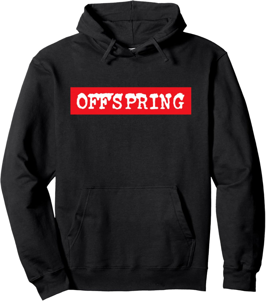 The Offspring Official Red Box Logo Pullover Hoodie
