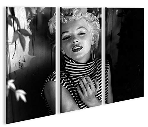 islandburner Bild Bilder auf Leinwand Marilyn Monroe V15 XXL Poster Leinwandbild Wandbild Dekoartike