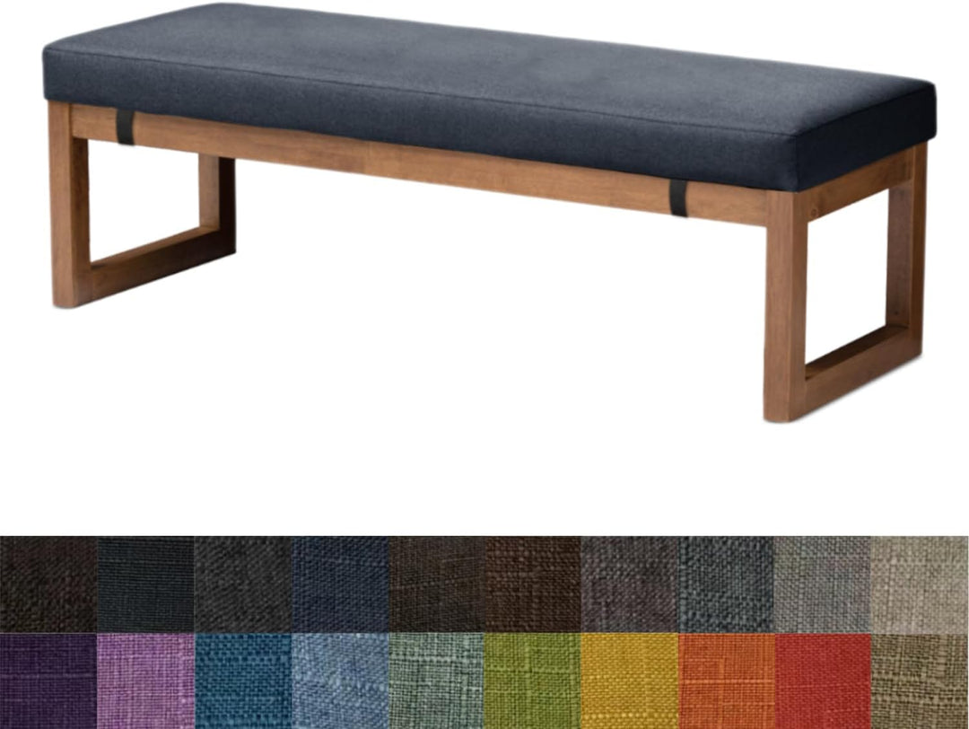 Kimgull Bankauflage Sitzkissen, Bequeme Waschbare Rutschfestes Sitzkissen für Gartenbank Schaukel, T