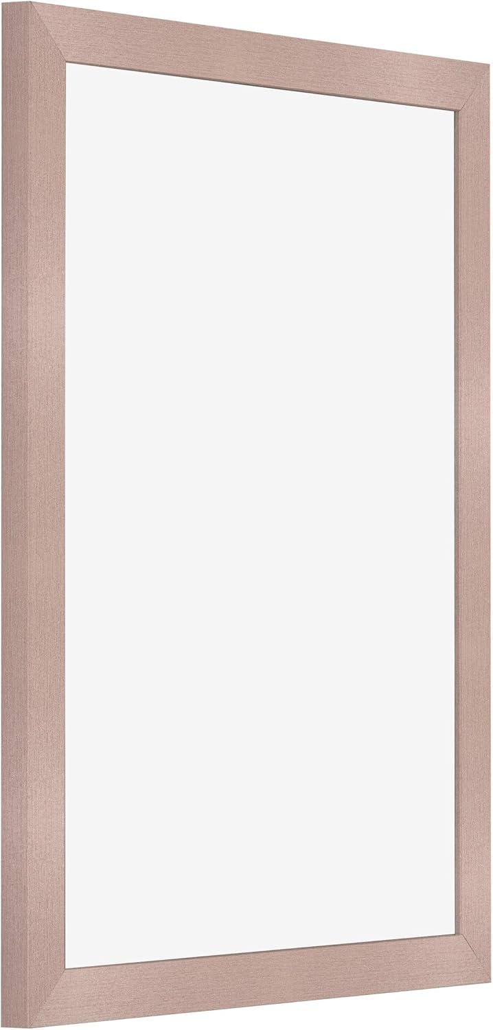 yd. Your Decoration - Bilderrahmen 75x100 cm - Altrosa - Bilderrahmen aus MDF mit Acrylglas - Antire