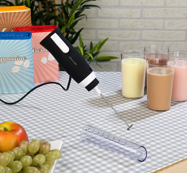 Rosenstein & Söhne Minimixer: Elektrischer Profi-Mini-Handmixer, Mixbecher-Aufsatz, 2 Stufen, 30 W (