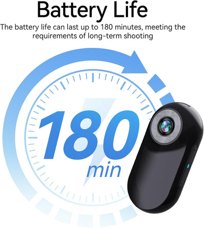 Xilecam Mini Action Cam1080P und 32 GB Speicherkarte Helmkamera Motorrad Bodycam HelmetCamera, Mini