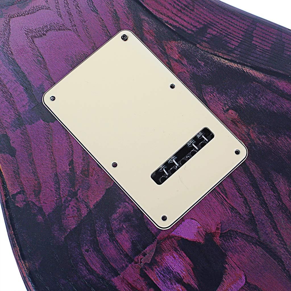 1 Satz Wired Pickups Pickguard Mit Rückenplatte DIY Für Strat E Gitarre