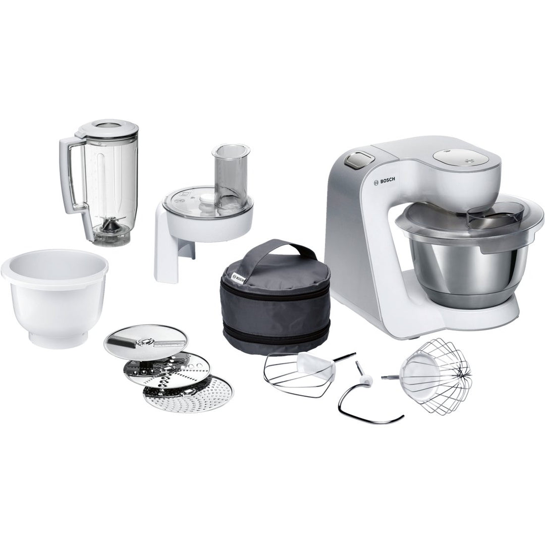 Bosch mum58234 – Küchenmaschine (Farbe Weiss, Edelstahl, massive, Mix)