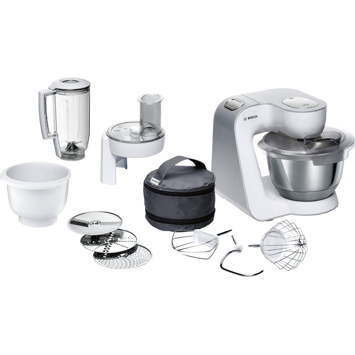 Bosch mum58234 – Küchenmaschine (Farbe Weiss, Edelstahl, massive, Mix)