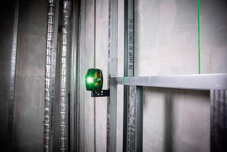 Flex Kreuzlinien Laser mit Empfängermodus (selbstnivellierend, horizontale + 2 vertikale Linien, Gen