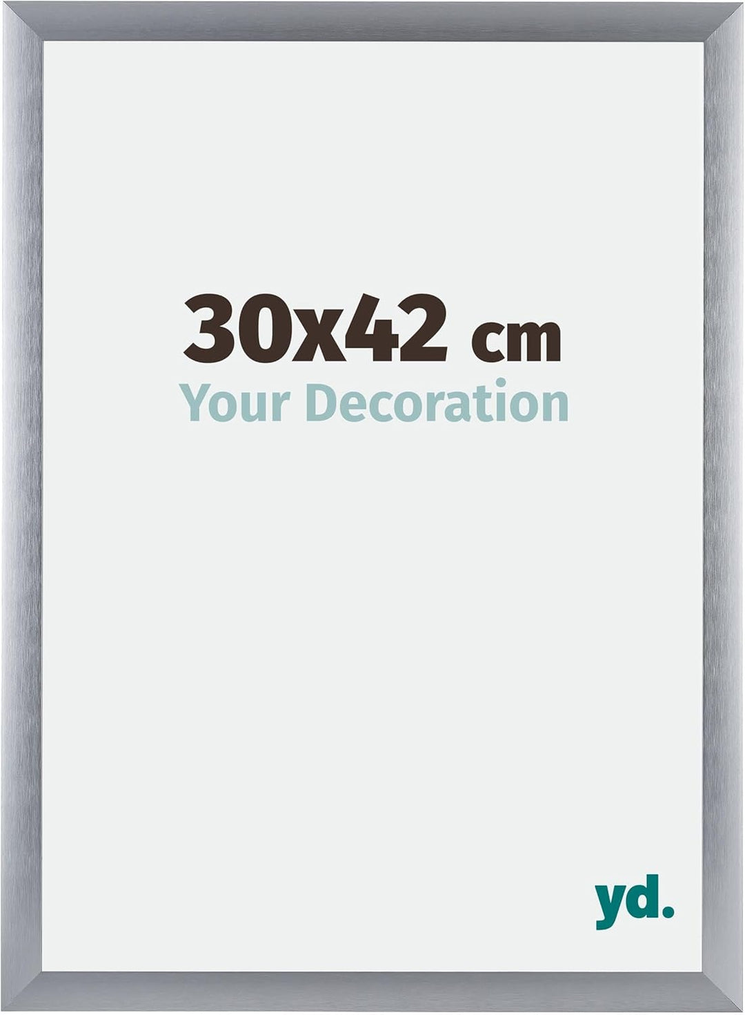 yd. Your Decoration - Bilderrahmen 30x42 cm - Bilderrahmen aus Aluminium mit Acrylglas - Antireflex