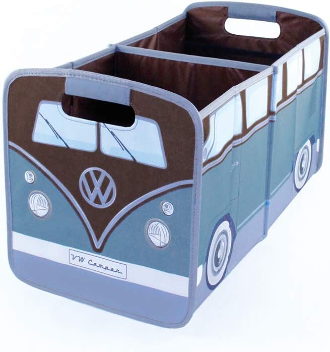BRISA VW Collection - Volkswagen Falt-Aufbewahrungs-Spielzeug-Kofferraum-Box-Tasche-für-Einkäufe in