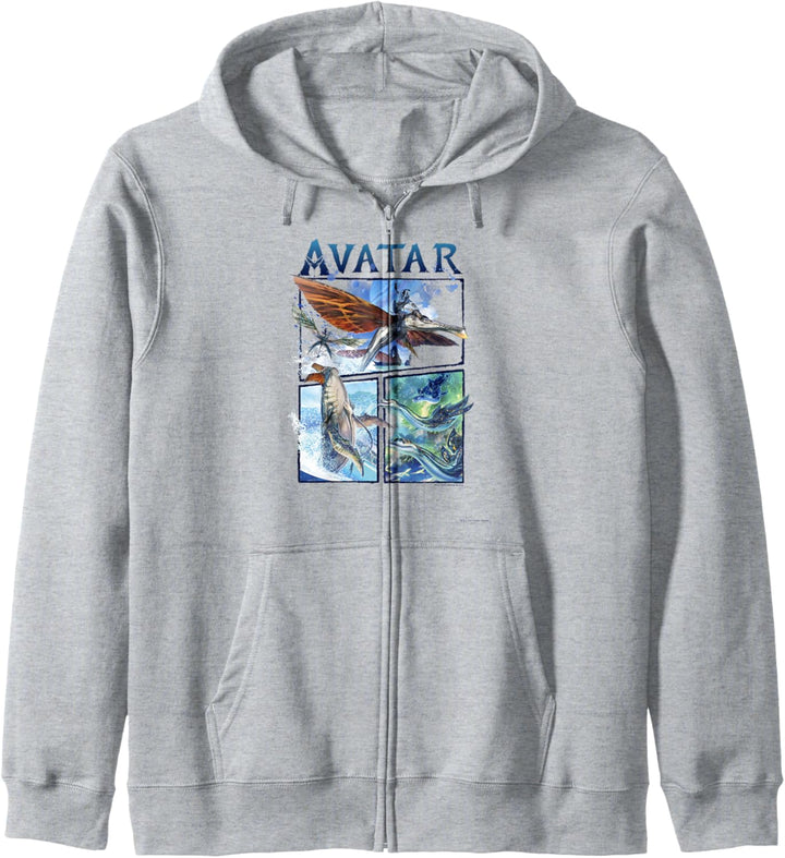Avatar: The Way of Water Air And Sea Flight Panels Kapuzenjacke