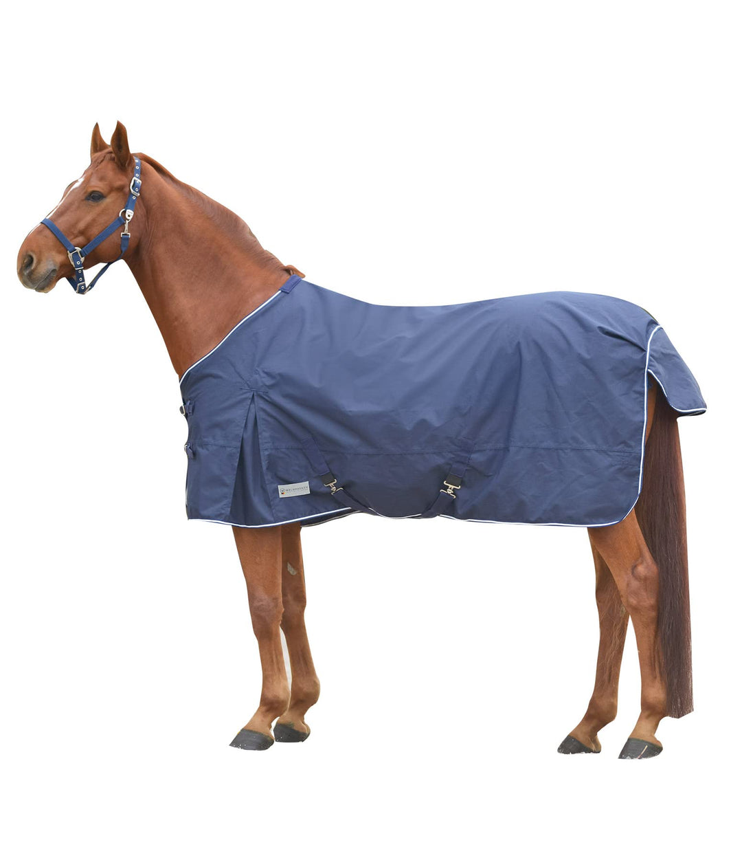 WALDHAUSEN Comfort Regendecke mit Kreuzbegurtung, Nachtblau, 145 cm, 145 cm, blau marine 145 cm (1er