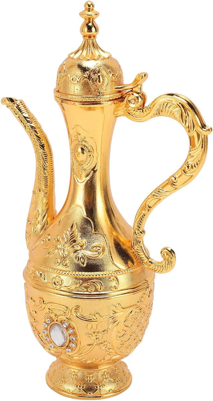 Focket Türkisches Kaffee-Set, Vintage-Stil, Rostfreie Zinklegierung, Türkisches Tee-Set, Kaffeekanne