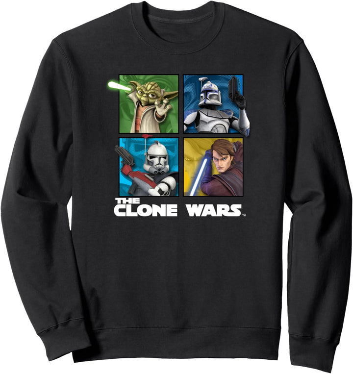 Star Wars The Clone Wars Warriors Box Up Sweatshirt